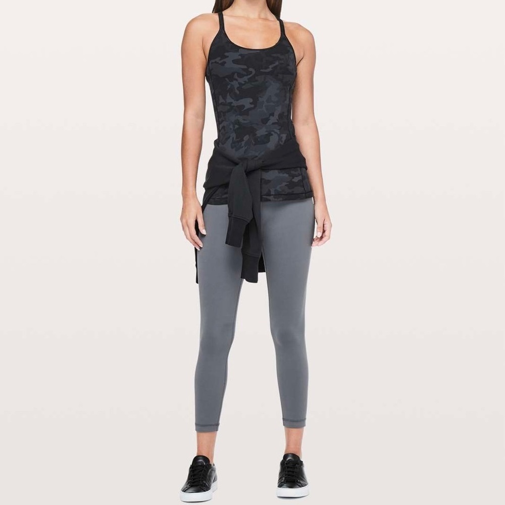 Lululemon Free To Be Tank *Nulu, Incognito Camo Multi Grey